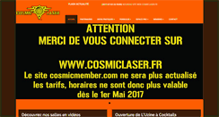 Desktop Screenshot of cosmicmember.com